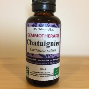 gemmothérapie chataignier