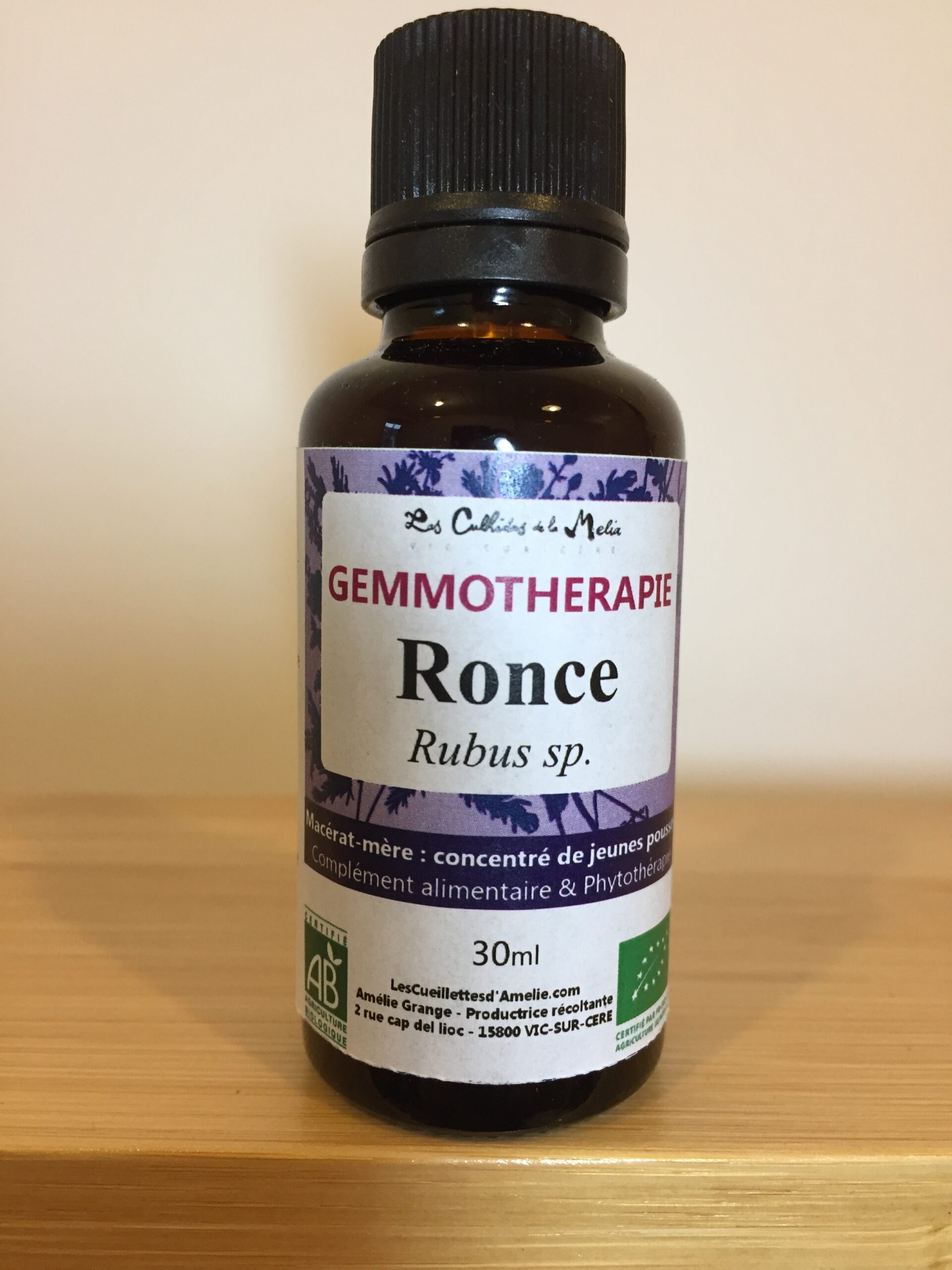 gemmothérapie ronce