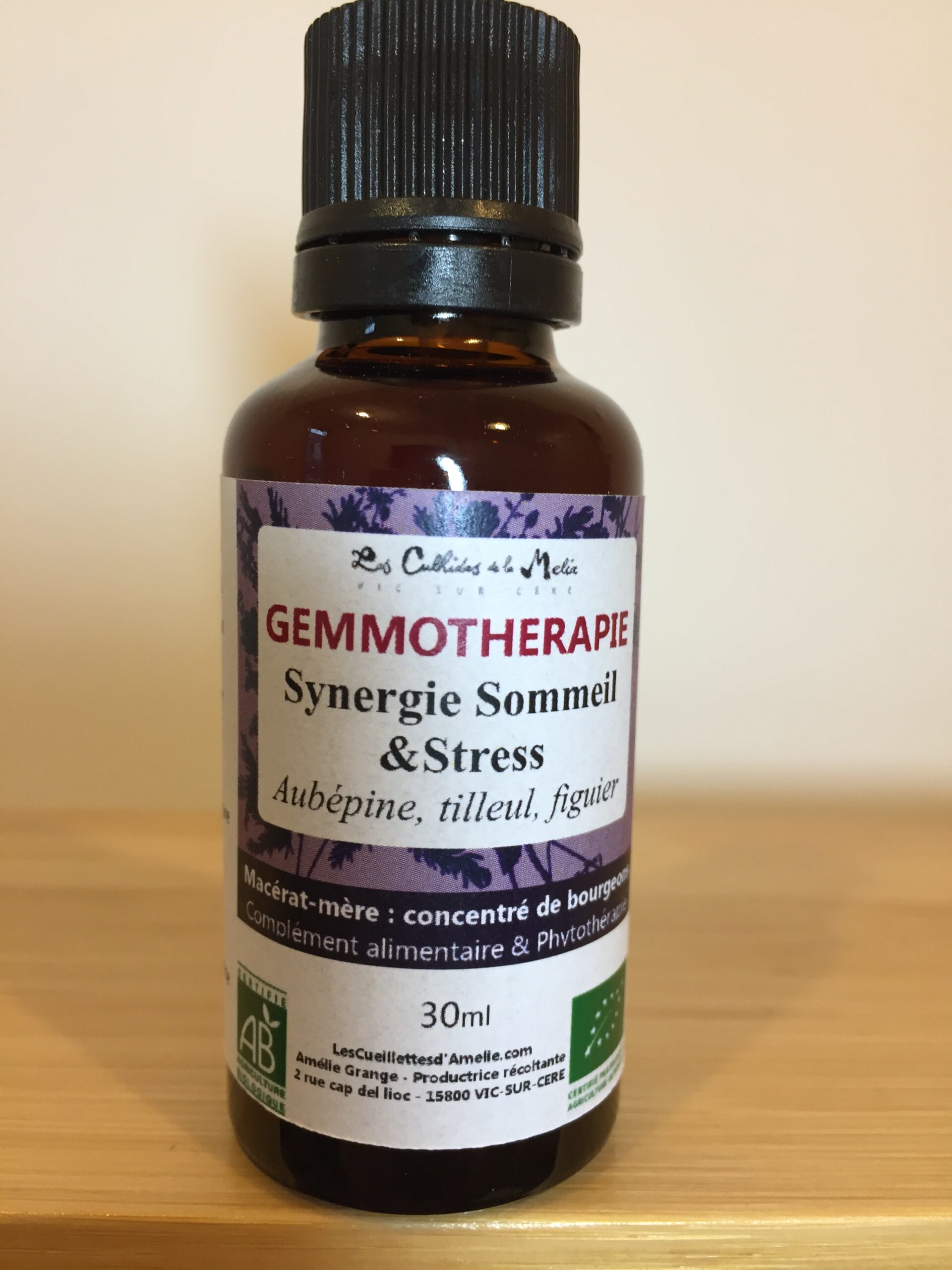 gemmothérapie synergie sommeil et stress